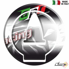 FUEL CAP RESINED STICKER WHITE ITALY FITS APRILIA RSV 4 R 1000 2010 2013