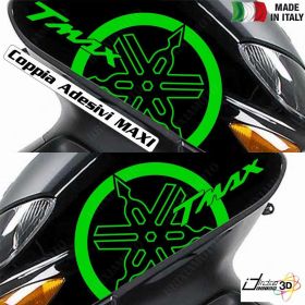 COUPLE ADHESIFS DIAPASON CARENAGE VERT FITS YAMAHA T-MAX 500 01-07