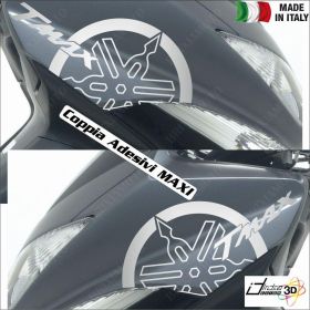 COUPLE ADHESIFS DIAPASON CARENAGE GRIS FITS YAMAHA T-MAX 500 08-11
