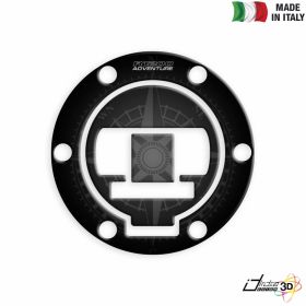 FUEL CAP STICKER RESINED BLACK FITS BMW R 1200 GS ADV 2006-2013
