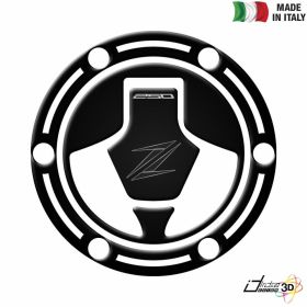 FUEL CAP STICKER RESINED BLACK FITS KAWASAKI Z 250 2015-2016