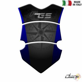 PROTEGE RESERVOIR ADHESIF RESINE NOIR BLEU POUR BMW F 700 GS 2013 - 2014