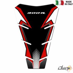 PARASERBATOIO ADESIVO 3D NERO ROSSO FOR