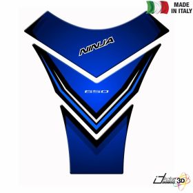 TANK PAD STICKER RESINED BLUE FITS KAWASAKI NINJA 650 2010-2017