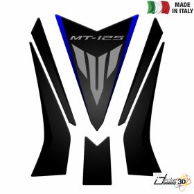 PROTEGE RESERVOIR ADHESIF RESINE BLEU POUR YAMAHA MT-125 125 2014-2019