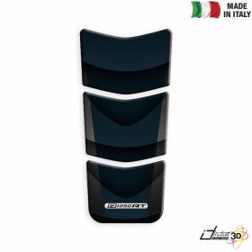 PROTEGE RESERVOIR ADHESIF RESINE BLEU NOIR POUR BMW R 1250 RT 2019-2019
