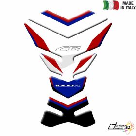 PROTEGE RESERVOIR ADHESIF RESINE BLEU ROUGE POUR HONDA CB 1000 R 2008-2017