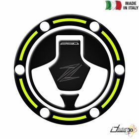 FUEL CAP STICKER RESINED FLUO FITS KAWASAKI Z 250 2015-2016