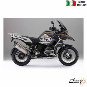 SIDE STICKERS RESINED GREEN FITS BMW R 1200 GS ADV 2014-2018