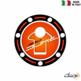 FUEL CAP STICKER RESINED ORANGE FITS KTM DUKE 390 2017-2018