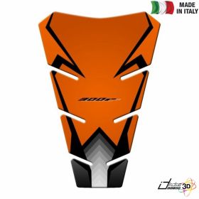 PROTEGE RESERVOIR ADHESIF RESINE ORANGE POUR HONDA CBR 300 R 2014-2017