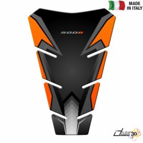 PROTEGE RESERVOIR ADHESIF RESINE ORANGE POUR HONDA CBR 500 R 2013-2017