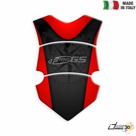 TANK PAD STICKER RESINED RED FITS BMW F 650 GS 2009-2012