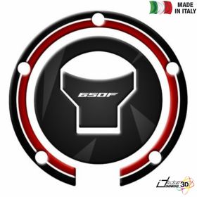 FUEL CAP STICKER RESINED RED FITS HONDA CB 650 F 2014-2017