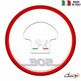 FUEL CAP STICKER RESINED RED FITS BENELLI 302 R 2017-2019