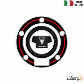 FUEL CAP STICKER RESINED RED FITS YAMAHA MT-07 700 TRACER 2017-2019