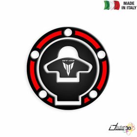 FUEL CAP STICKER RESINED RED FITS YAMAHA MT-03 321 2014-2019