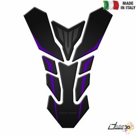 TANKSCHUTZ AUFKLEBER BEHARZTE VIOLETT FUR YAMAHA MT-09 900 2013-2016