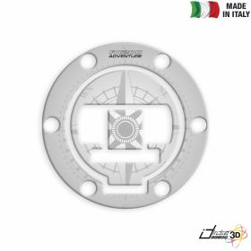 FUEL CAP STICKER RESINED WHITE FITS BMW R 1200 GS ADV 2006-2013