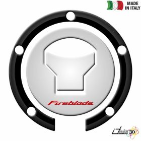 FUEL CAP STICKER RESINED WHITE FITS HONDA CBR 1000 RR 2014-2016