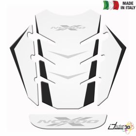 TANKSCHUTZ AUFKLEBER BEHARZTE WEISS FUR HONDA NC 700 X 2014-2015