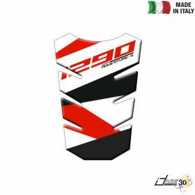 TANK PAD STICKER RESINED WHITE FITS KTM 1290 SUPERADVENTURE S 2017-2019