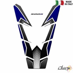 PROTEGE RESERVOIR ADHESIF RESINE BLANC BLEU POUR HONDA CBR 500 R 2013-2017