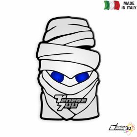 TANK PAD STICKER RESINED WHITE BLUE FITS YAMAHA TENERE 700 2019-2019