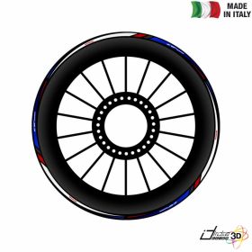 FELGEN AUFKLEBER BLAU ROT FUR HONDA AFRICA TWIN CRF 1000 L 2015-2018