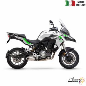ADHESIFS CARENAGE VERT FLUO POUR BENELLI TRK 502 2017-2019