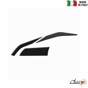 ADESIVI RESIN 3D PROTEZIONI LATERALI MOD_03 COMPATIBILI CON KYMCO AK 550 2018