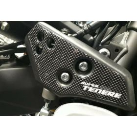 2 PROTEZIONI BATTITACCO IN GEL 3D COMPATIBILI PER YAMAHA SUPER TENERE DAL 2016