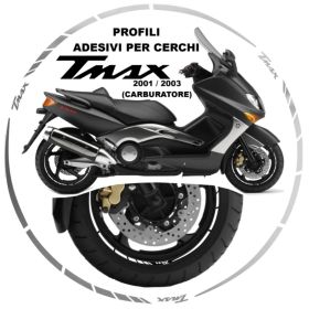 ADESIVI CERCHI PROFILO RUOTA ARGENTO