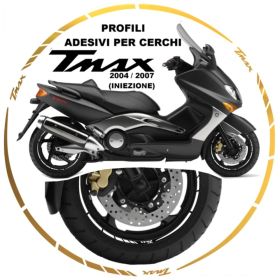 ADESIVI CERCHI PROFILO RUOTA ORO