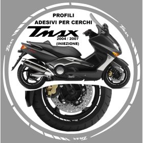 ADESIVI CERCHI PROFILO RUOTA BIANCO