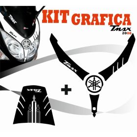 AUTOCOLLANT MOTO IRIDEA DESIGN -YPS-COD-T08-BK