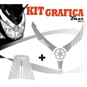KIT ADESIVI CARENA SCUDO CODINO ARGENTO