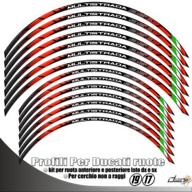 IRIDEA DESIGN 1917950MUL00878 MOTORCYCLE RIM STICKERS