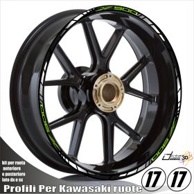 AUTOCOLLANTS DE JANTE DE MOTO IRIDEA DESIGN 1717KZ9PEWH00891