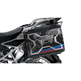SIDE CASES STICKERS ASPHALT FITS BMW VALIGIE VARIO 2A SERIE