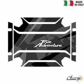 SIDE CASES STICKERS BLACK FITS HONDA AFRICA TWIN CRF 1000 L 2015-2017