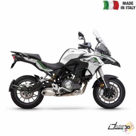 ADHESIFS CARENAGE VERT ARMY POUR BENELLI TRK 502 2017-2019