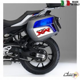 SIDE CASES STICKERS WH RED BLUE FITS BMW S 1000 XR 2015-2019