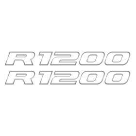 ADHESIFS LATERALES BLANC GRIS POUR BMW R 1200 GS ADV 2014-2018