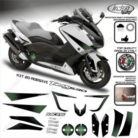 20 ADESIVI IRIDEA 30 NERO VERDE ARMY