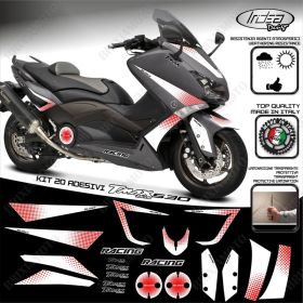 20 ADESIVI IRIDEA 30 GRAFICA BIANCO ROSSO