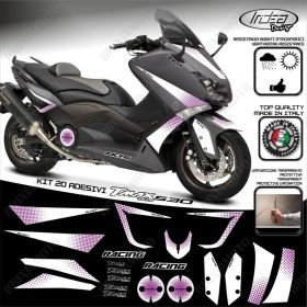 20 ADESIVI IRIDEA 30 GRAFICA BIANCO VIOLA