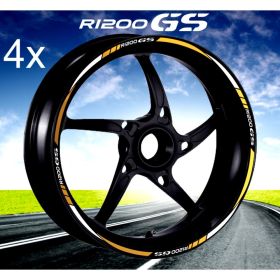 IRIDEA DESIGN BIC-BMW-GS1-WH-GO MOTORCYCLE RIM STICKERS