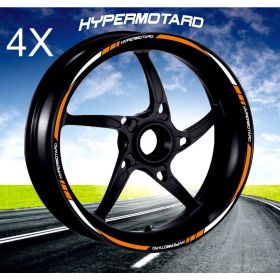 IRIDEA DESIGN BIC-DUC-HYP-WH-OR MOTORCYCLE RIM STICKERS