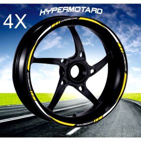 IRIDEA DESIGN BIC-DUC-HYP-WH-YE MOTORCYCLE RIM STICKERS